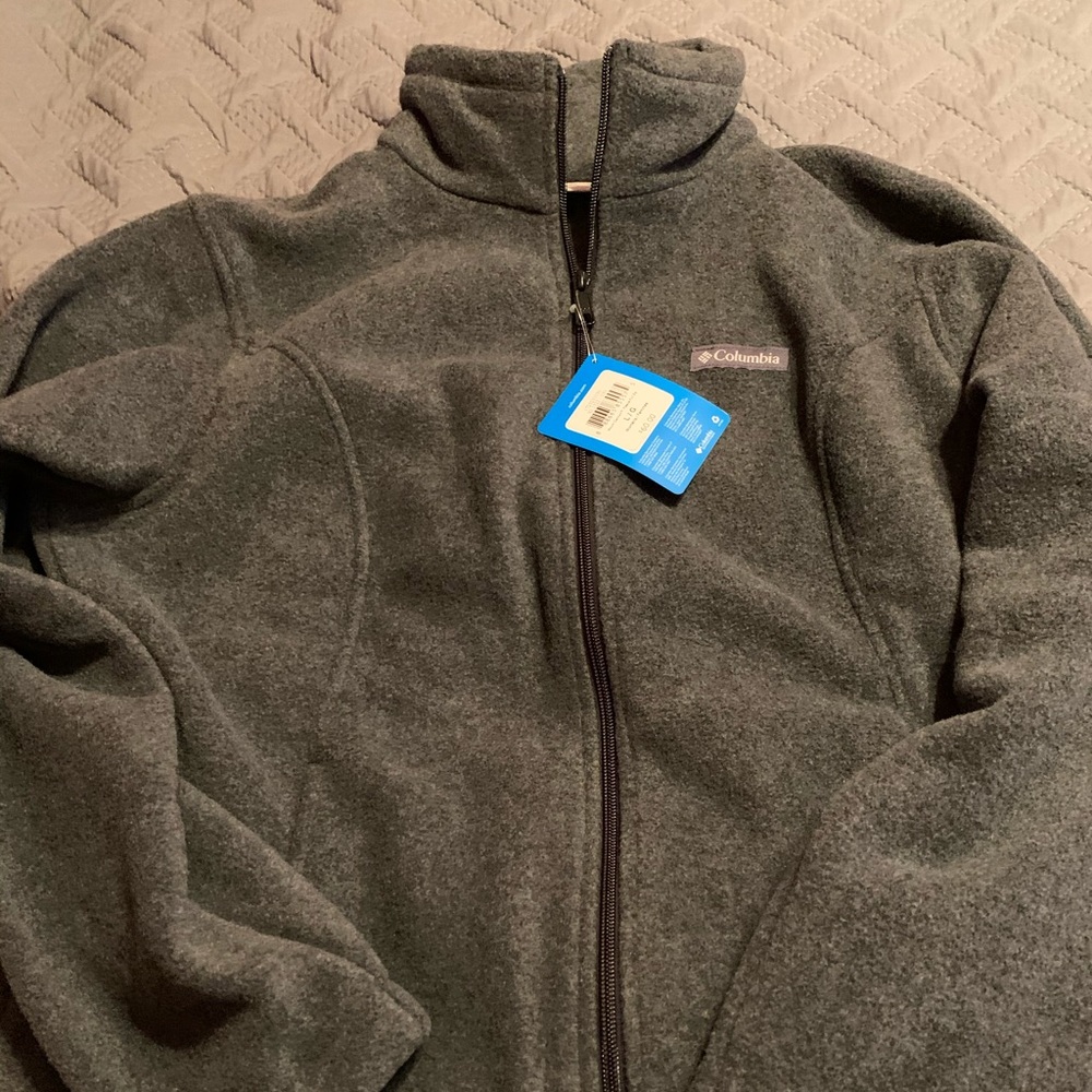 NWT Columbia fleece jacket men’s size L